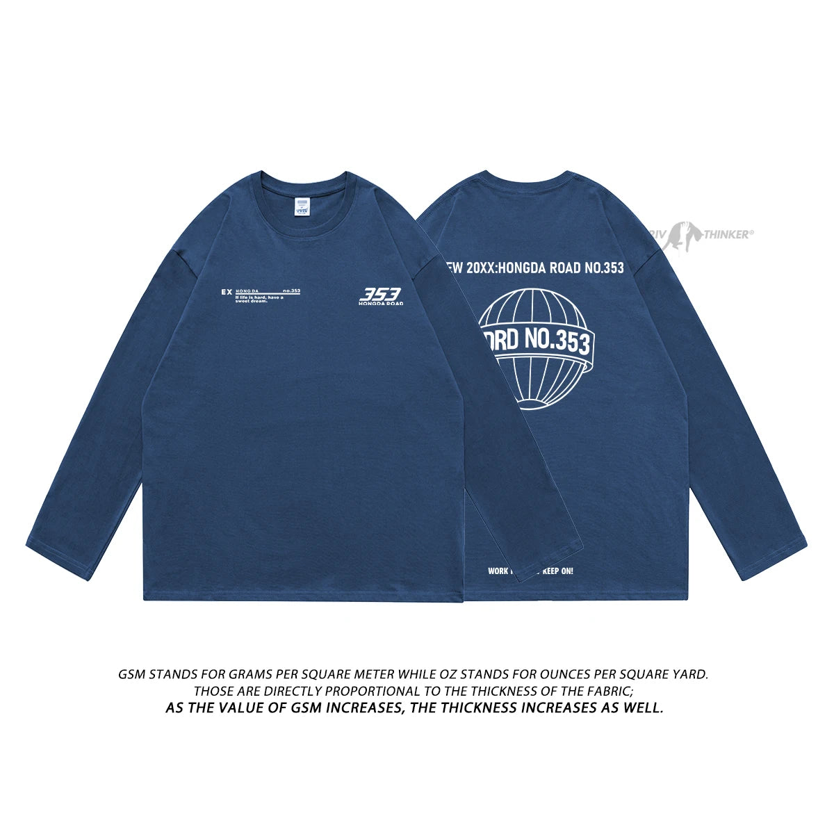 Privathinker High Street Style Men T-shirts Autumn Long Sleeve Fashion Tops Casual Clothing Round Neck Haruku Male Tees