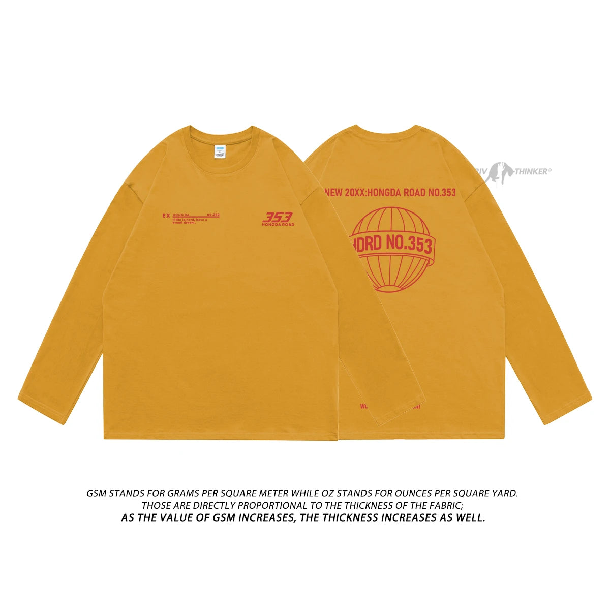 Privathinker High Street Style Men T-shirts Autumn Long Sleeve Fashion Tops Casual Clothing Round Neck Haruku Male Tees